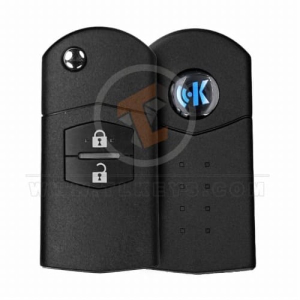KeyDiy KD Çevirme Anahtarı Uzaktan 2 Düğme Mazda Tip B14-2