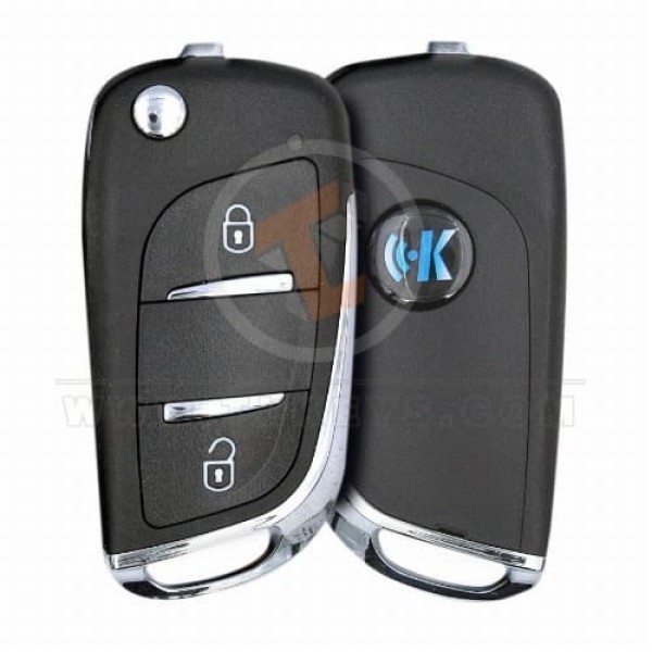 KeyDiy KD Çevirme Anahtarı Uzaktan 2 Düğme PSA Tip -2