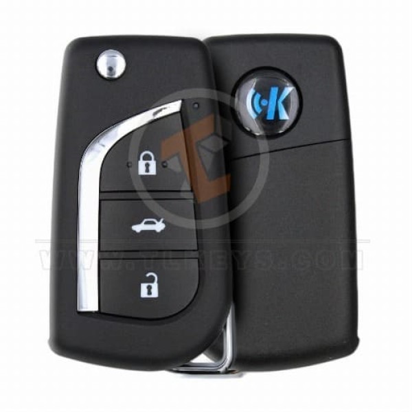 KeyDiy KD Çevirme Anahtarı Uzaktan 3 Düğme Toyota Tip B13