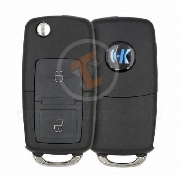 Keydiy KD Çevirme Anahtarı Uzaktan 2 Buton Volkswagen Tip -2
