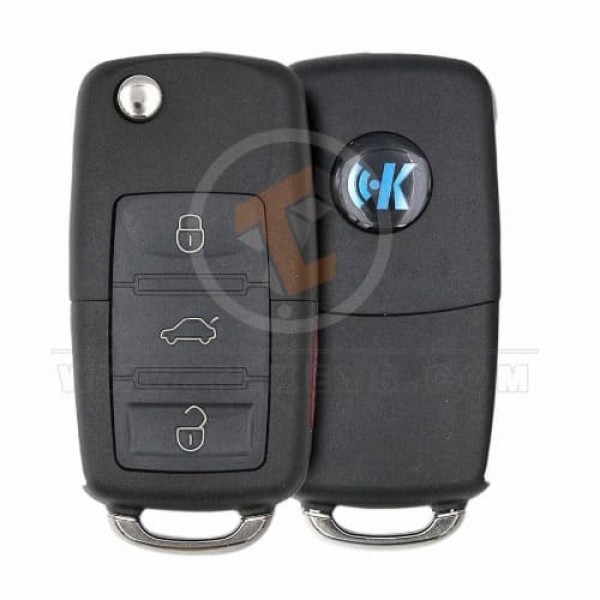 Keydiy KD Çevirme Anahtarı Uzaktan Kumanda 4 düğme Volkswagen Skoda Koltuk tipi ...