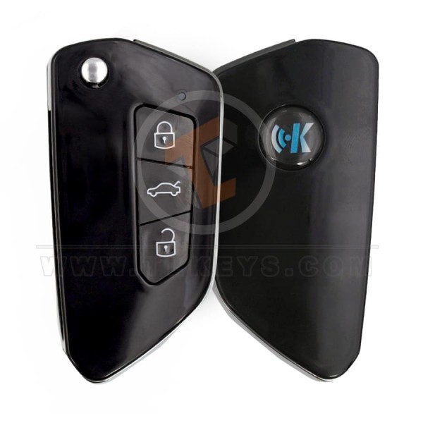 KeyDiy KD Evrensel Çevirme Anahtarı Uzaktan 3 Düğme B33