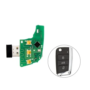 KeyDiy KD clavier intelligent universel 3 boutons pour Volkswagen