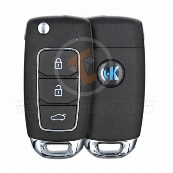 KeyDiy KD Çevirme Anahtarı Uzaktan 3 Düğme Evrensel PCF
