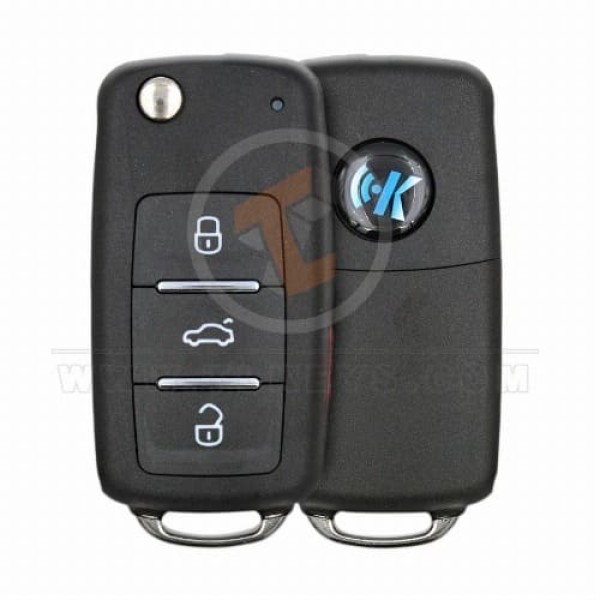 KeyDiy KD Çevirme Anahtarı Uzaktan 3+1 Düğmeler Evrensel PCF -4
