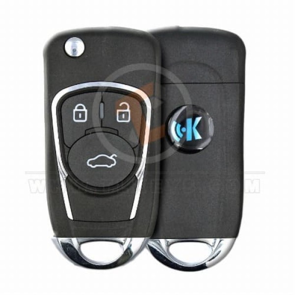 Keydiy KD Çevirme Anahtarı Uzaktan 3 Düğme Evrensel PCF GM Tipi -3