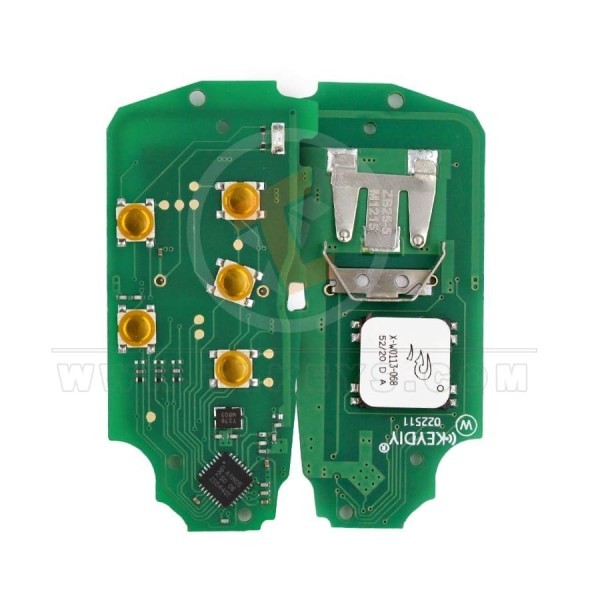 KeyDiy KD Evrensel Akıllı Anahtar Kartı 5 Düğme ZB25-3 / ZB25-5