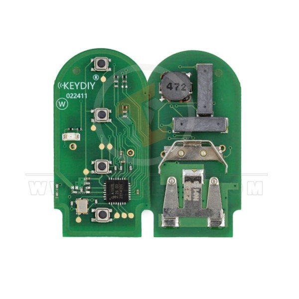 Keydiy KD Evrensel Akıllı Anahtar Kartı 4 Buton BMW Tipi ZB23