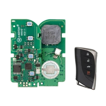 KeyDiy TIB02-4 Lexus Universal Smart Key Remote 4 Buttons