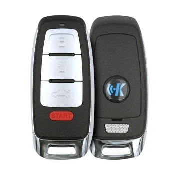 KeyDiy KD Akıllı Anahtar Uzaktan 4 Düğme Audi Tipi -4