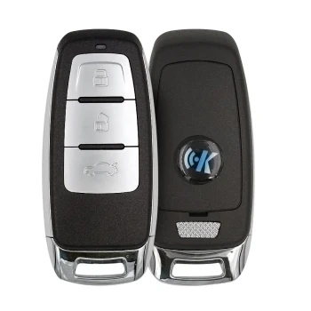 KeyDiy KD Akıllı Anahtar Uzaktan 3 Düğme Audi Tipi -3