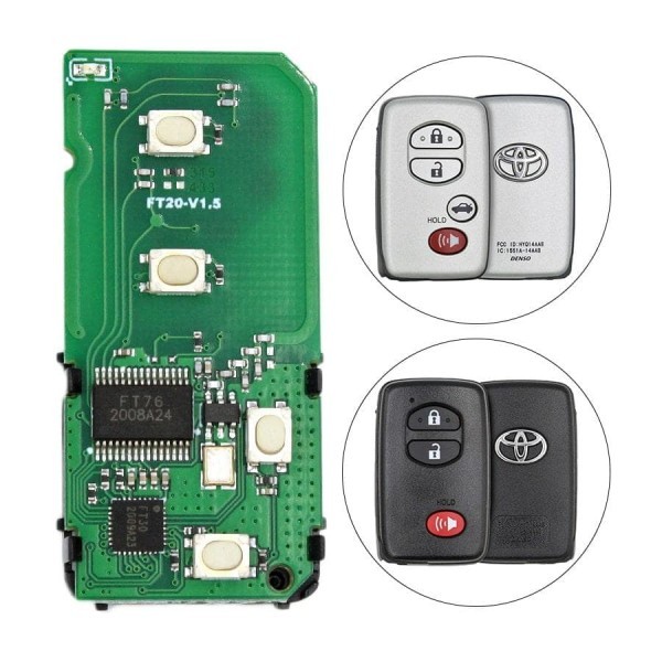 Lonsdor Toyota Lexus 2007-2008 Smart Board 4 Buttons 315 MHz PCB 0140B