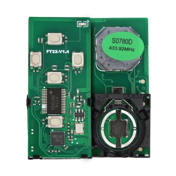 Lonsdor Toyota Alphard 2006-2016 Smart Board Clé À Distance 4 Boutons