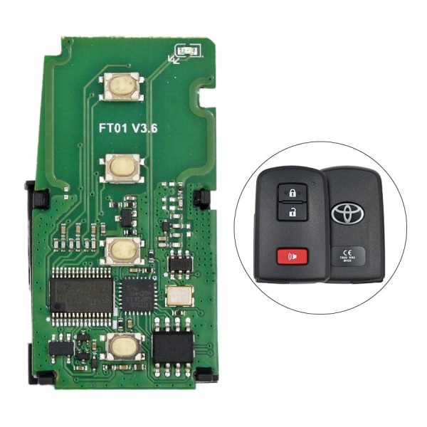Lonsdor Toyota Lexus EST NX 2013-2017 Smart Key Board 4 boutons 433 MHz