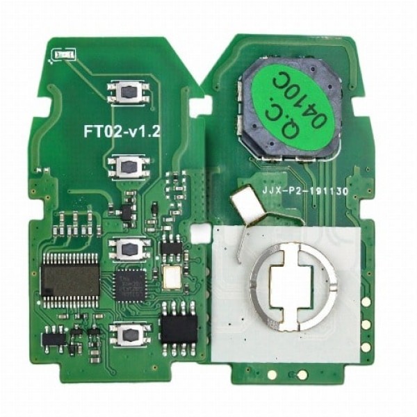 Boutons 433MHz du panneau de clé intelligent de Lonsdor Toyota CHR Prius 2017-2019