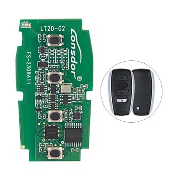 Lonsdor LT20-02 Placa PCB remota inteligente universal 4 botones para Subaru