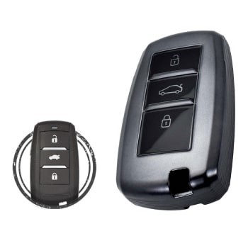 Capa de capa de chave TPU para Changan CS35 CS75 Smart Key Remote 3 botões