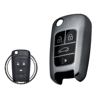 Chevrolet Cruze Malibu Camaro Flip Anahtar Uzaktan için TPU Anahtar Kapağı Kılıf...