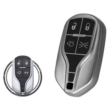 حافظة غطاء مفتاح فوب من مادة TPU لسيارة مازيراتي جيبلي كواتروبورتي