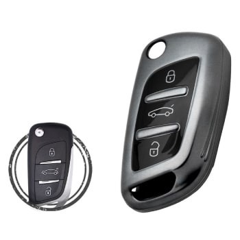 حافظة غطاء مفتاح من مادة TPU لجهاز بيجو فليب كي ريموت 3