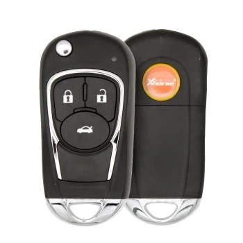 Mando a distancia universal con cable Xhorse, 3 botones, estilo Buick