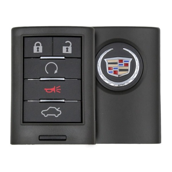 Chave remota de proximidade inteligente Cadillac CTS STS 2008 genuína P/N: 25943676