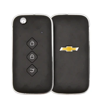 Original Chevrolet Captiva 2022 2025 Flip Remote Key 3 Buttons 433MHz
