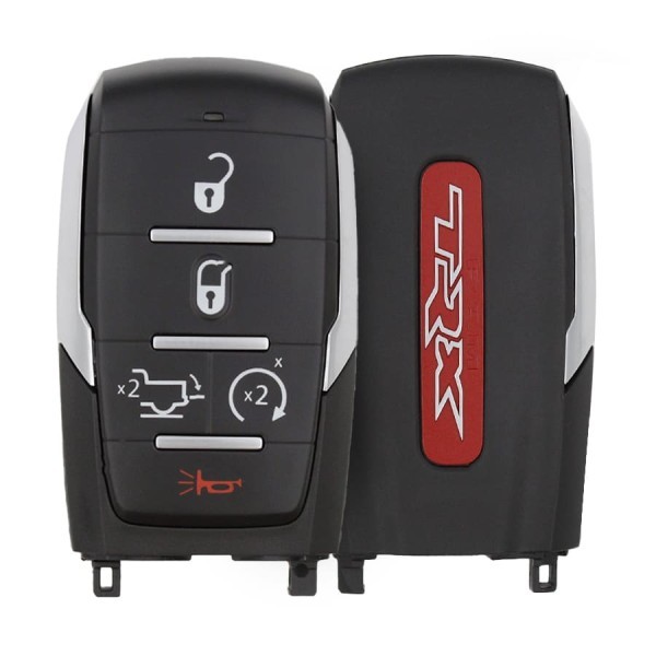 Chave remota de proximidade inteligente Dodge RAM 1500 TRX 2019 2021 genuína P/N: 68575615AA