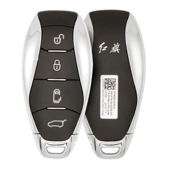 Original Smart Proximity Remote Key For HONGQI HQ9 2022 4 Buttons 433MHz