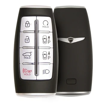 Подлинный Genesis GV70 2020 2024 Smart Remote Key 8 кнопки P/N: 95440-AR011