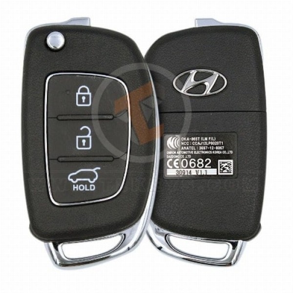 Genuine Hyundai Tucson IX35 2014 2022 Flip Key Remote