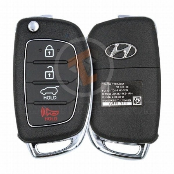 Genuine Hyundai Santa Fe 2013 2016 Flip Key Remote