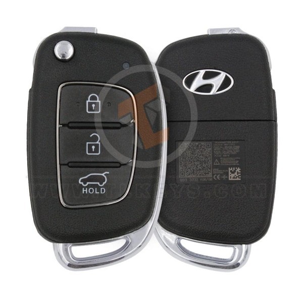 Orijinal Çevirme Anahtarı Uzaktan Hyundai Creta 2022 433MHz 3 Düğme ID 8A...