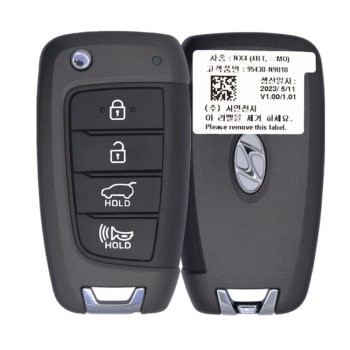 Original Hyundai Tucson 2022 Flip Remote Key P/N: 95430-N9010