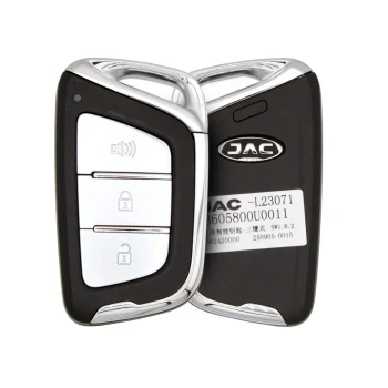 Chiave remota di prossimità intelligente Jac Shuailing T8 originale P/N: 3605800U0011 3 pulsanti