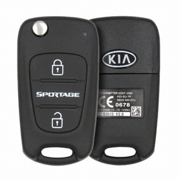 Genuine Kia Sportage 2005 2011 Flip Key Remote P/N: 95430-1F610