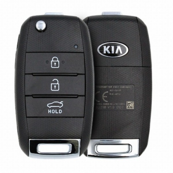 Orijinal Kia Rio 2014 2017 Çevirme Anahtarı Uzaktan Kumanda 433MHz