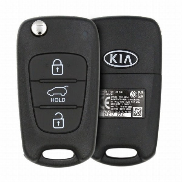 Orijinal Kia Sorento 2012 2014 Çevirme Anahtarı Uzaktan Kumanda 433MHz