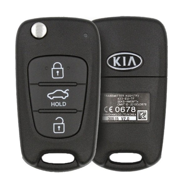 Orijinal Kia Optima 2010 2013 Çevirme Anahtarı Uzaktan Kumanda 433MHz