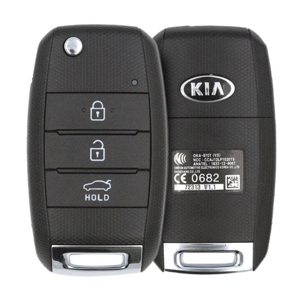 Orijinal Kia Cerato 2014 2017 Çevirme Anahtarı Uzaktan Kumanda 433MHz
