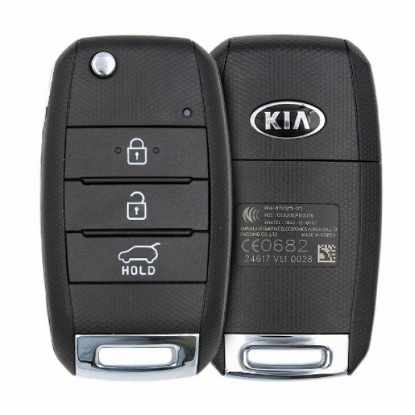 Genuine Kia Soul 2013 2018 Flip Key Remote P/N: 95430-B2200 433MHz