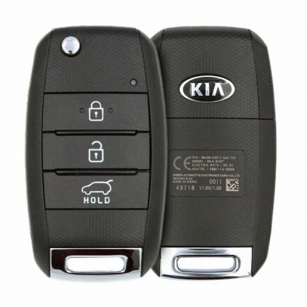 Orijinal Kia Sorento 2015 2019 Çevirme Anahtarı Uzaktan Kumanda 433MHz