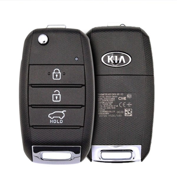 Genuine Kia Seltos 2020 2022 Flip Key Remote P/N: 95430-Q6000 433MHz