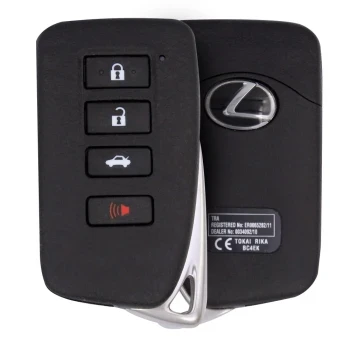 Refurbished Lexus ES250 ES300H 2013 2014 Smart Remote Key 4 Buttons 89904-30C80