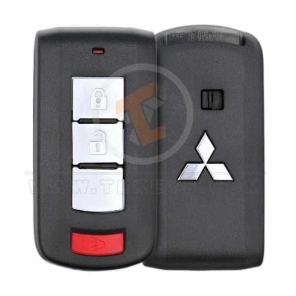 Chave remota de proximidade inteligente Mitsubishi Mirage 2013 2020 genuína P/N: 8637B153