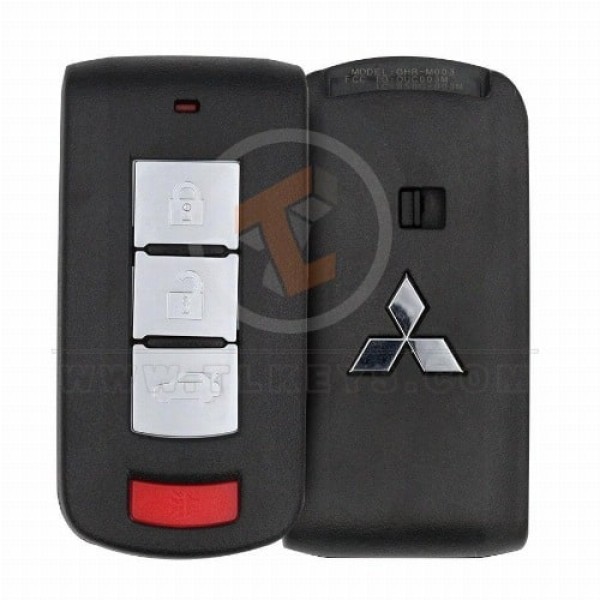 Chave remota de proximidade inteligente Mitsubishi Mirage 2016 2020 genuína P/N: 8637B424