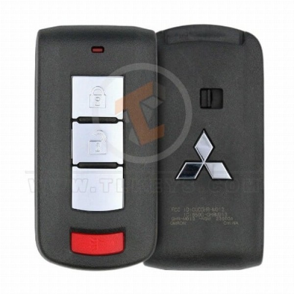 Chave remota de proximidade inteligente Mitsubishi Eclipse 2018 2022 genuína P/N: 8637B639