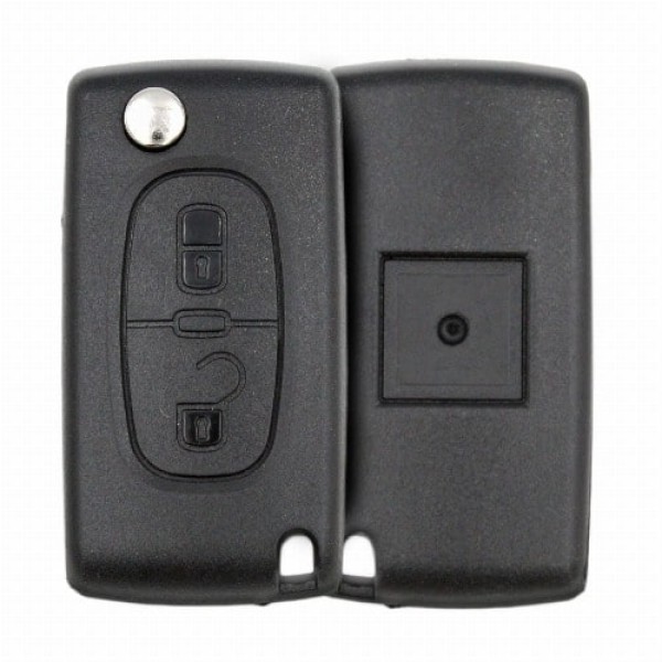 Peugeot 3008 307 2011 Flip Key Remote 433MHz 2 Buttons
