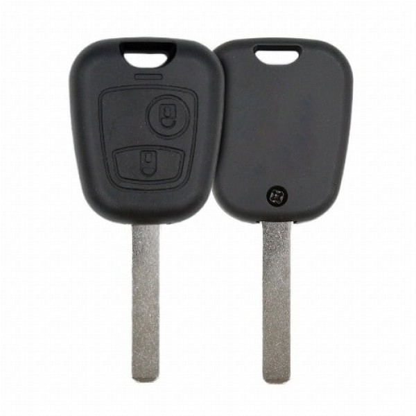 Peugeot 407 2000 2007 Head Key Remote 433MHz 2 Buttons