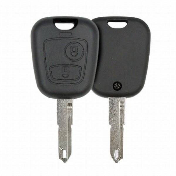 Peugeot 206 2003 2009 Head Key Remote 433MHz 2 Buttons